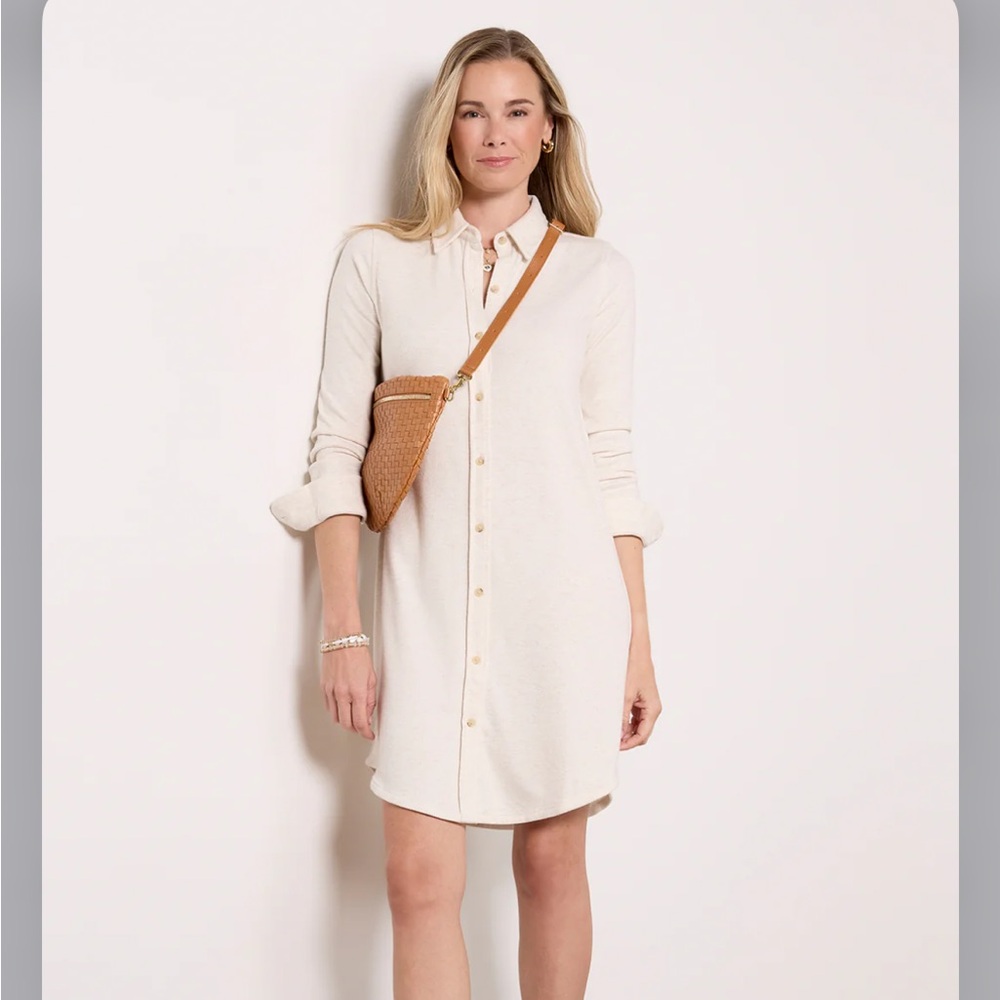 Faherty LEGEND SWEATER DRESS